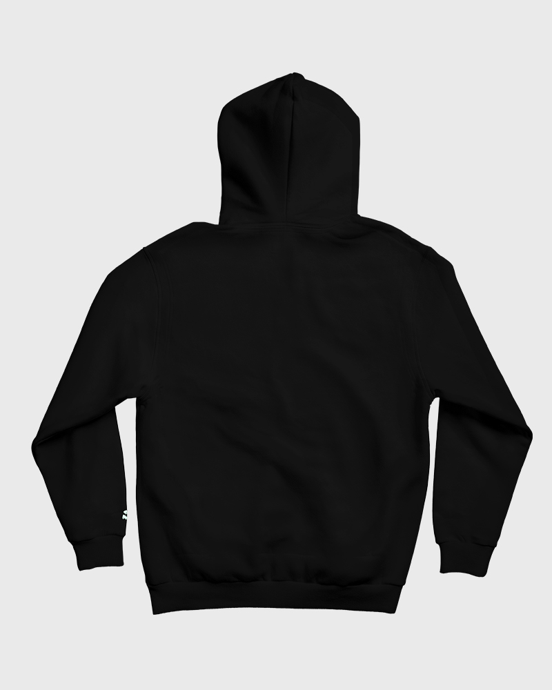 hoodie noir dos